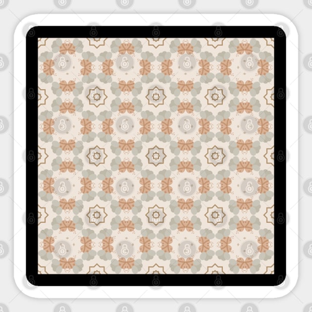 Beautiful Patterns Sticker by Sanzida Design